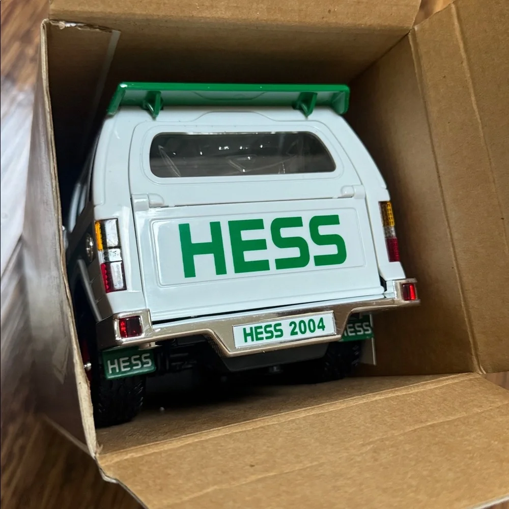 Vintage Hess 2004 Sport Utility Vehicle and Motorcycles 40th Anniversary NIB